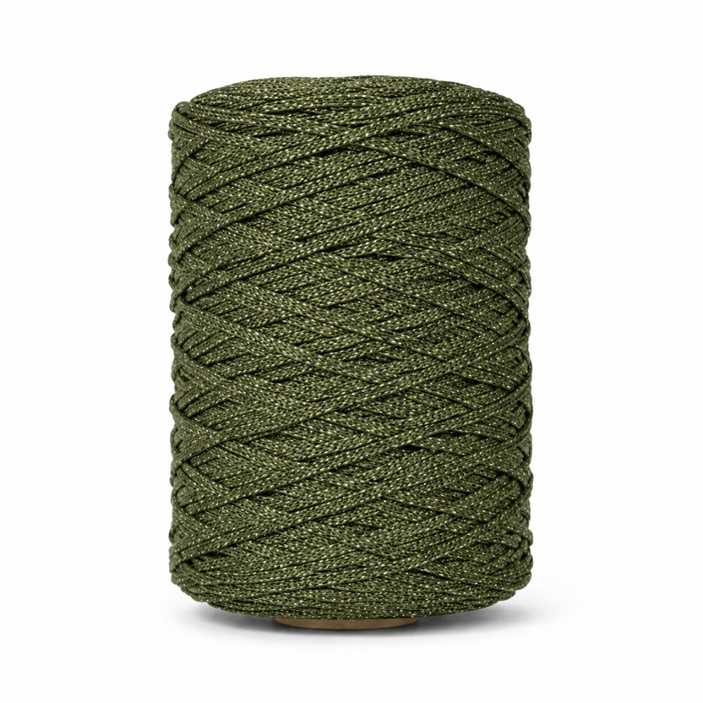 Knitted Thread With Zari
