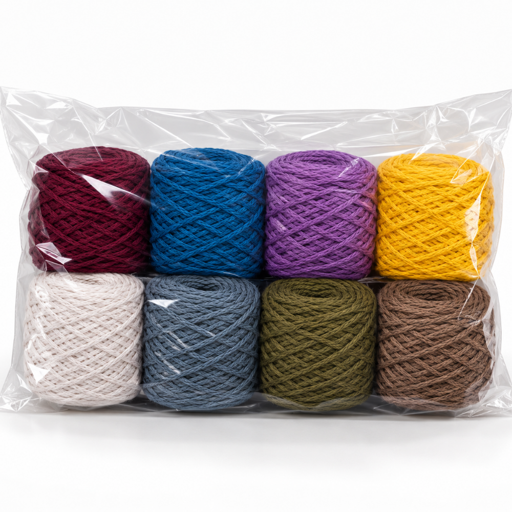 8 Assorted Cotton Yarns